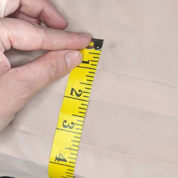 Bill Levkoff Bridesmaid Dress Blush Strappy Spaghetti Strap Pink Rose Gown 1X - Picture 8 of 11